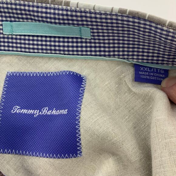 Tommy Bahama Mens Long Sleeve Casual Button Down Shirt Size XXL - Picture 6 of 16